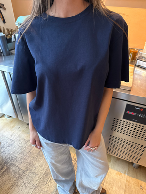 LYKKE TEE - NAVY
