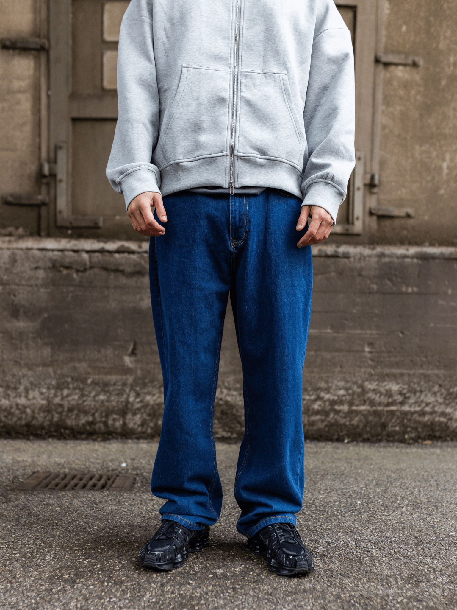 TYLER BAGGY JEANS - DUNKELBLAU