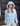 BEE PUFFER JACKET - CASHMERE BLUE