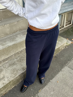 FRUIT SWEATPANTS U/ ELA - NAVY