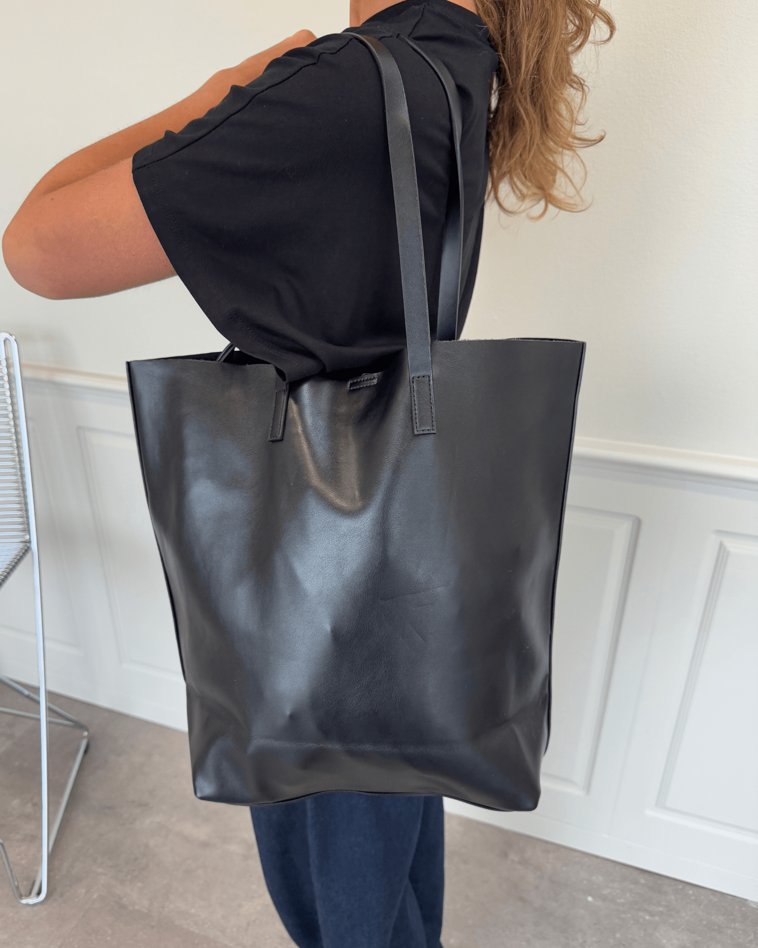 ANILLA SHOPPERTASCHE - SCHWARZ