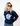 PLANET DISCO (HVID) SWEAT  - NAVY