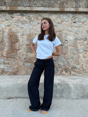 BELLA SUIT PANT - NAVY