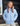 BEE PUFFER JACKET - CASHMERE BLUE