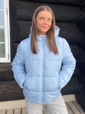 BEE PUFFER JACKET - CASHMERE BLUE