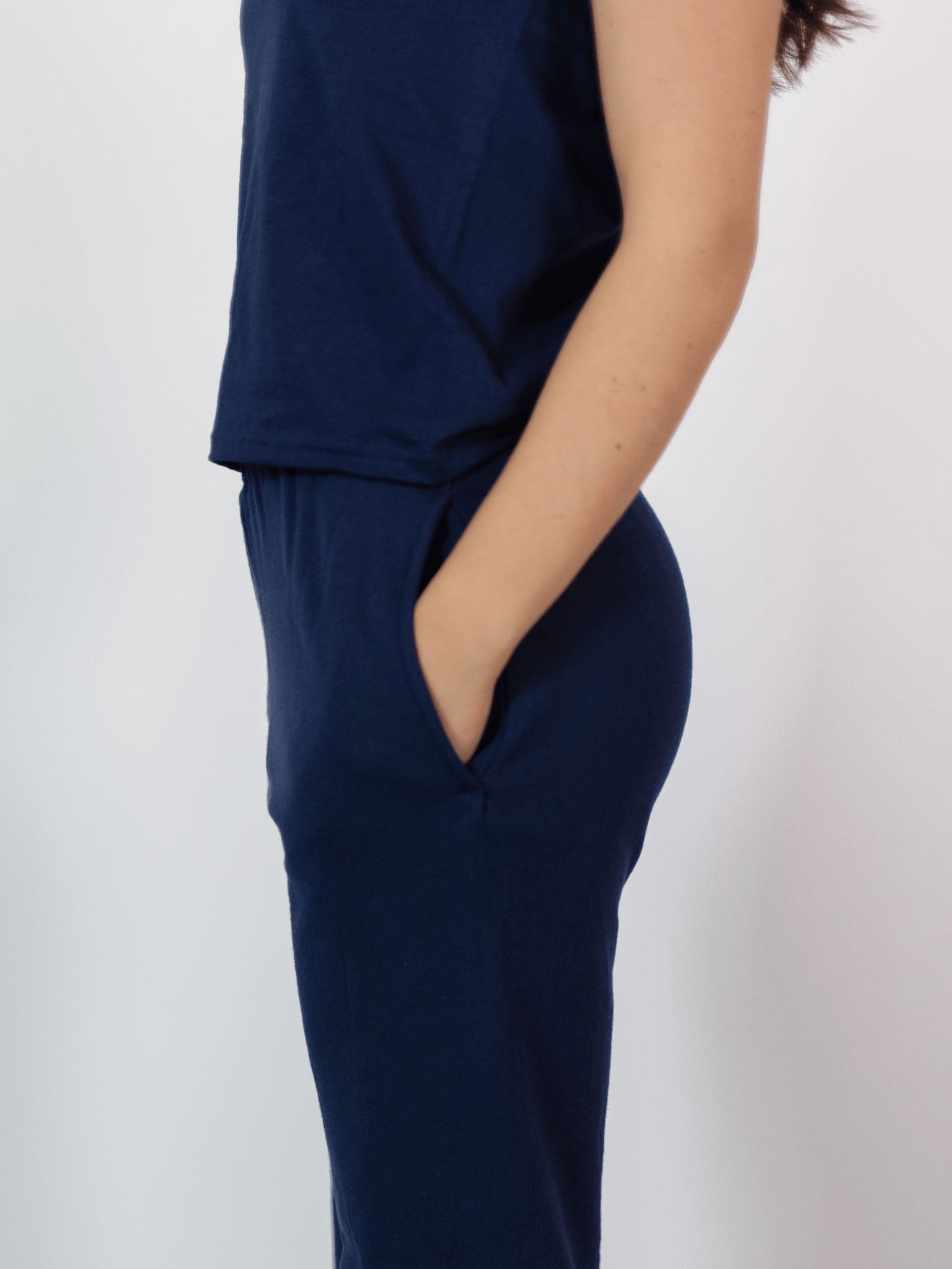 FRUIT SWEATPANTS M/ ELA - NAVY