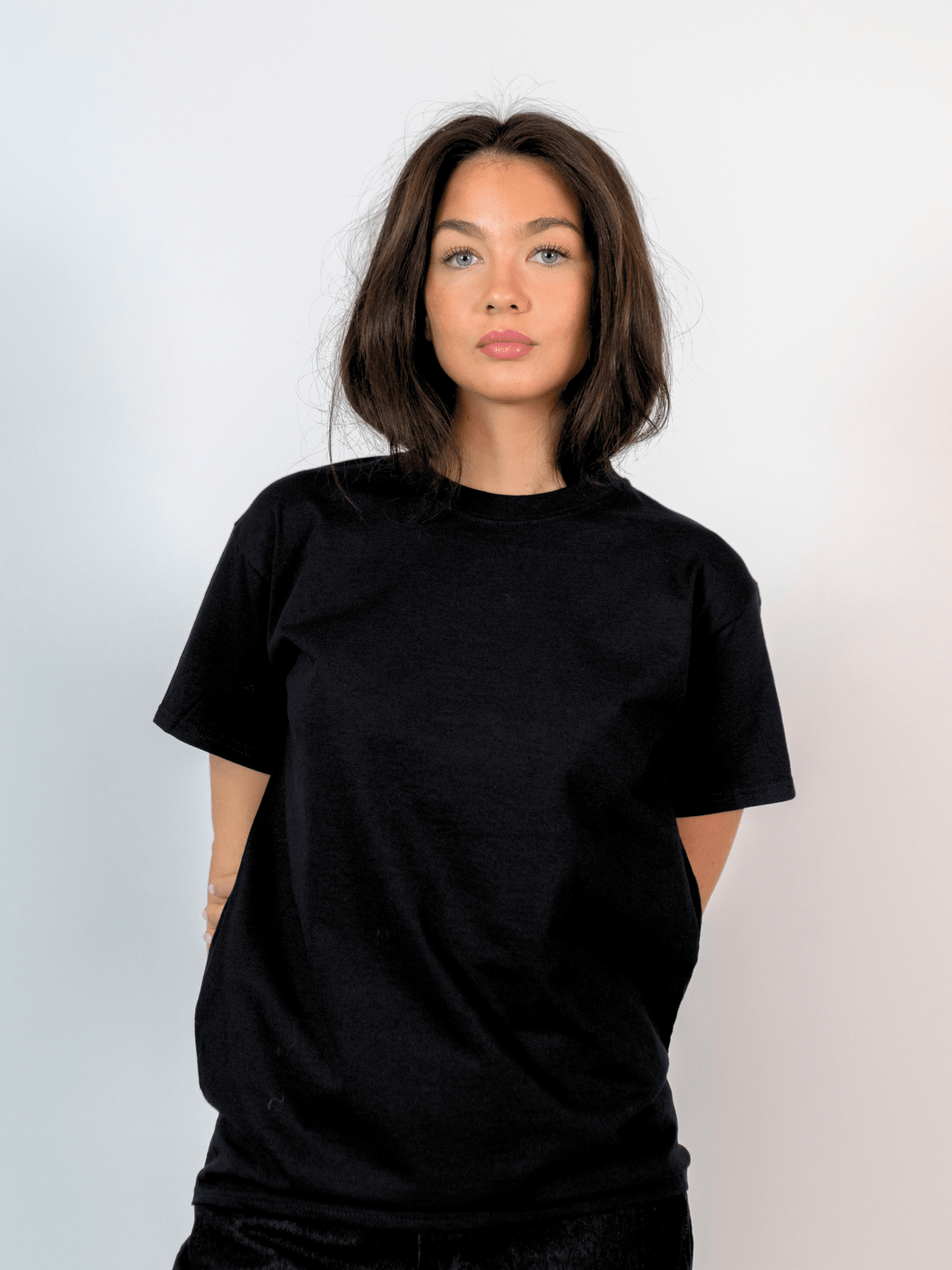 FRUCHT-SHIRT - SCHWARZ