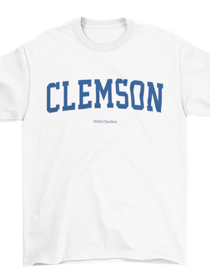 CLEMSON TEE - HVID