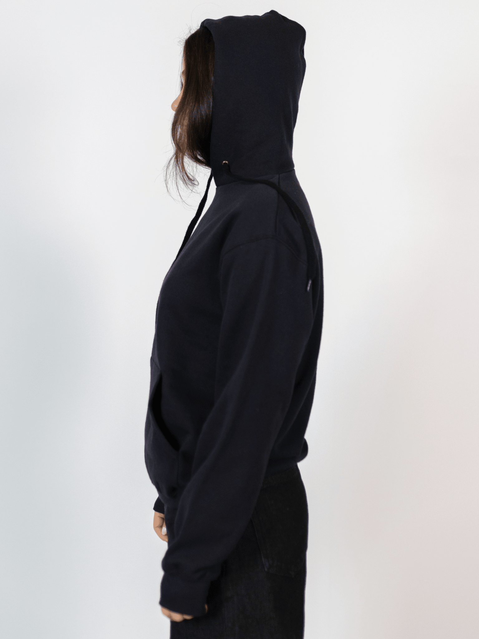 FRUCHT-HOODIE - SCHWARZ