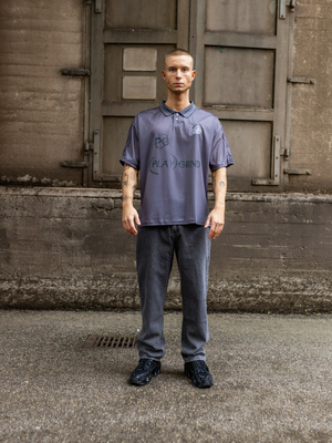 PLAYGRND FOOTBALL JERSEY - GREY