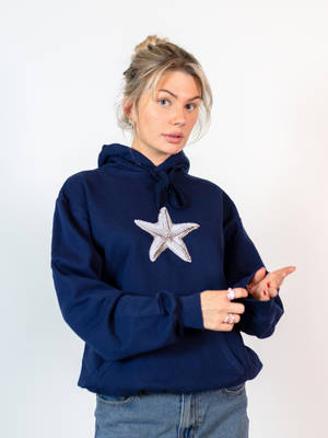 STARFISH HOODIE - NAVY