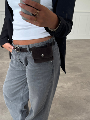 AFIA SUEDE BELT BAG - DELICIOSO