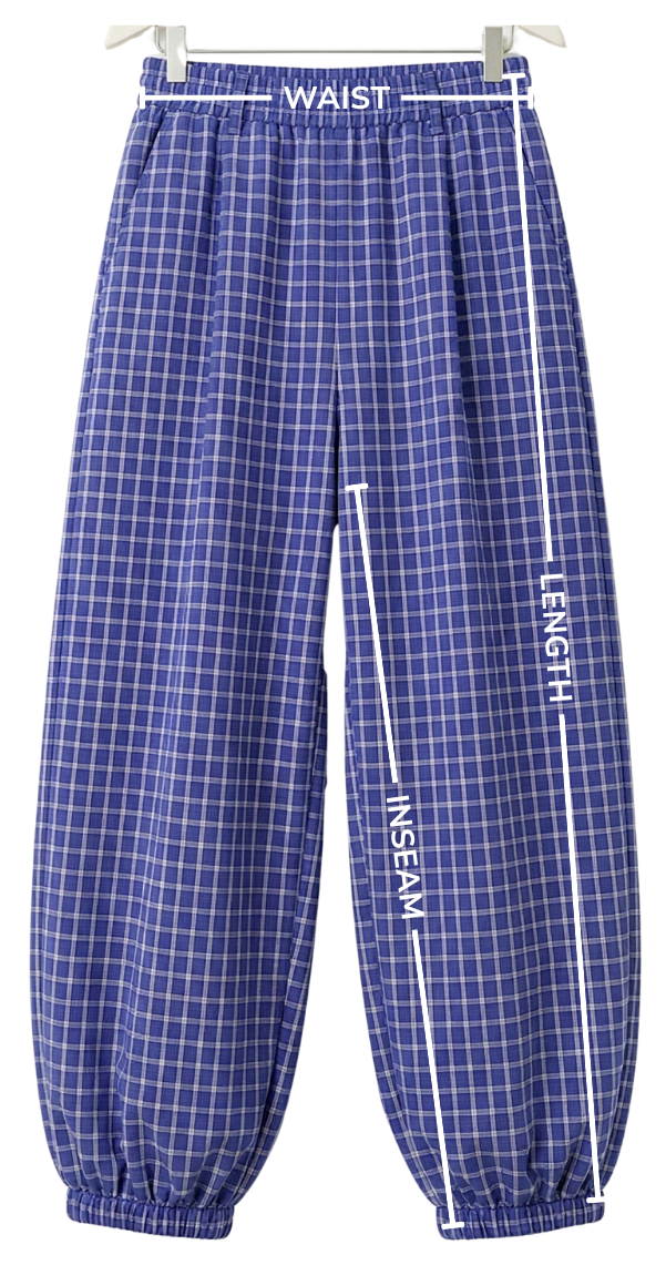 JULIA CHECK PANTS