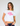 4 DISCO HEARTS (pink) BABY TEE - HVID