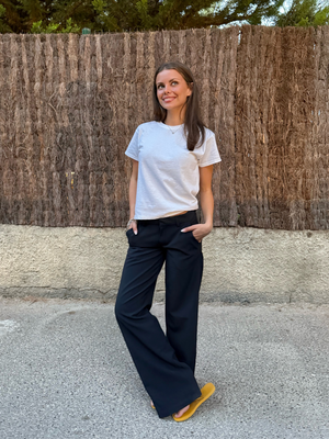 BELLA SUIT PANT - NAVY