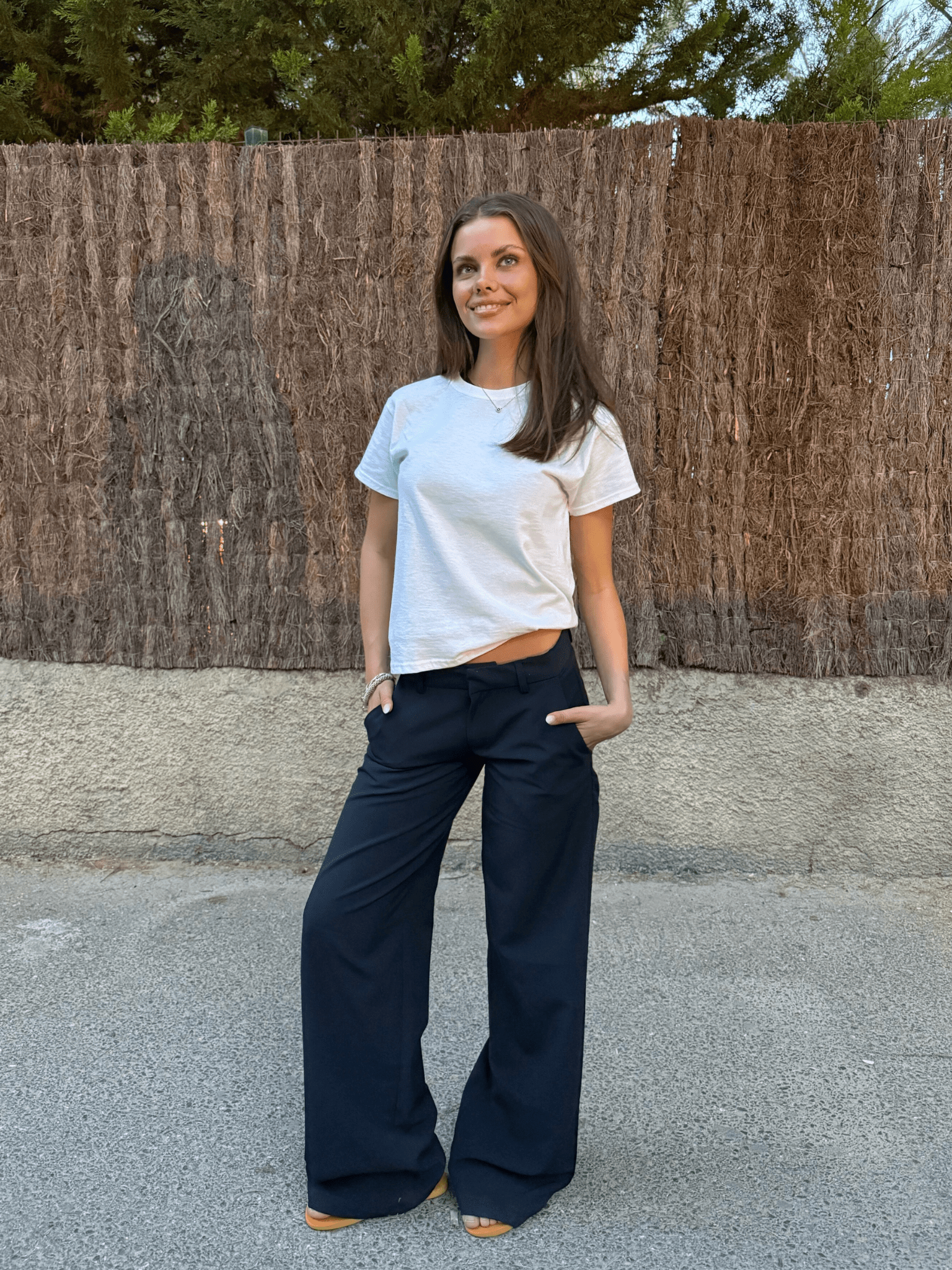 BELLA SUIT PANT - NAVY