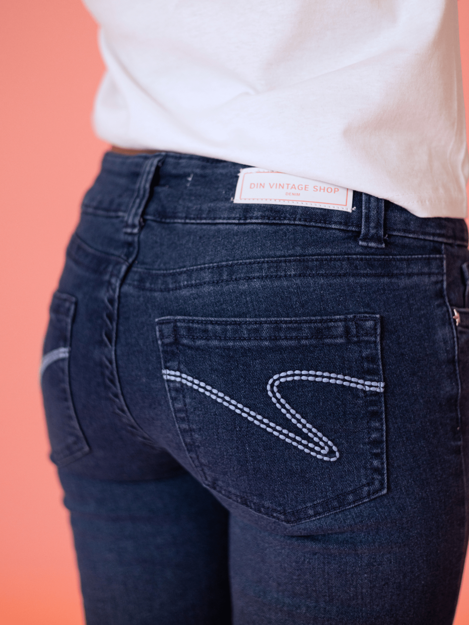 ERIKA LOW BOOTCUT JEANS - OCEAN BLUE