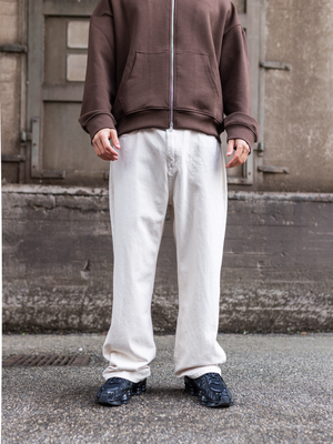 TYLER BAGGY JEANS - OFF WHITE