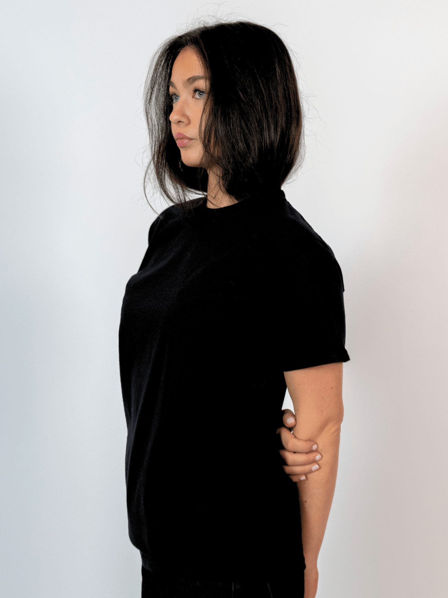FRUCHT-SHIRT - SCHWARZ