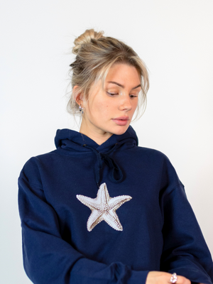 STARFISH HOODIE - NAVY