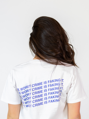 WORST CRIME TEE (rygprint)