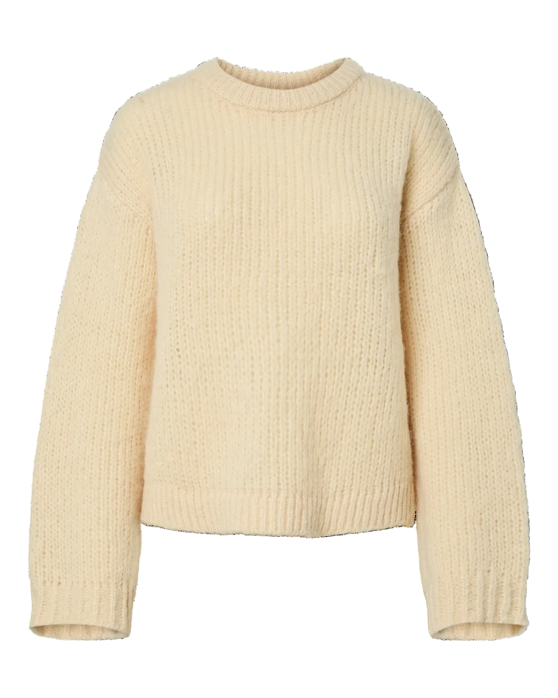 DORTHEA CHUNKY KNIT - FRENCH VANILLA MELANGE