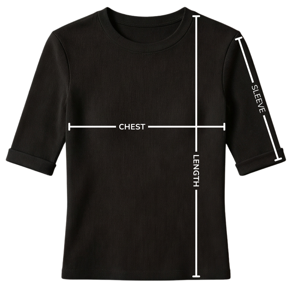 SILJE 3/4 POLO TEE