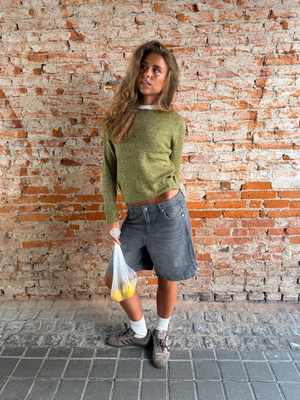 OLIVIA JORTS - DARK GREY