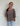 STRIPE TEE, KORTÆRMET - BROWN / LT PINK