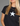 WHITE STAR BABY TEE - SORT