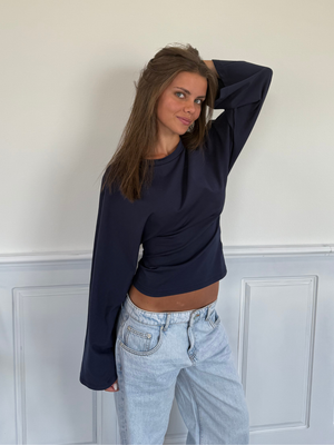 NALA ANGEL TOP - NAVY
