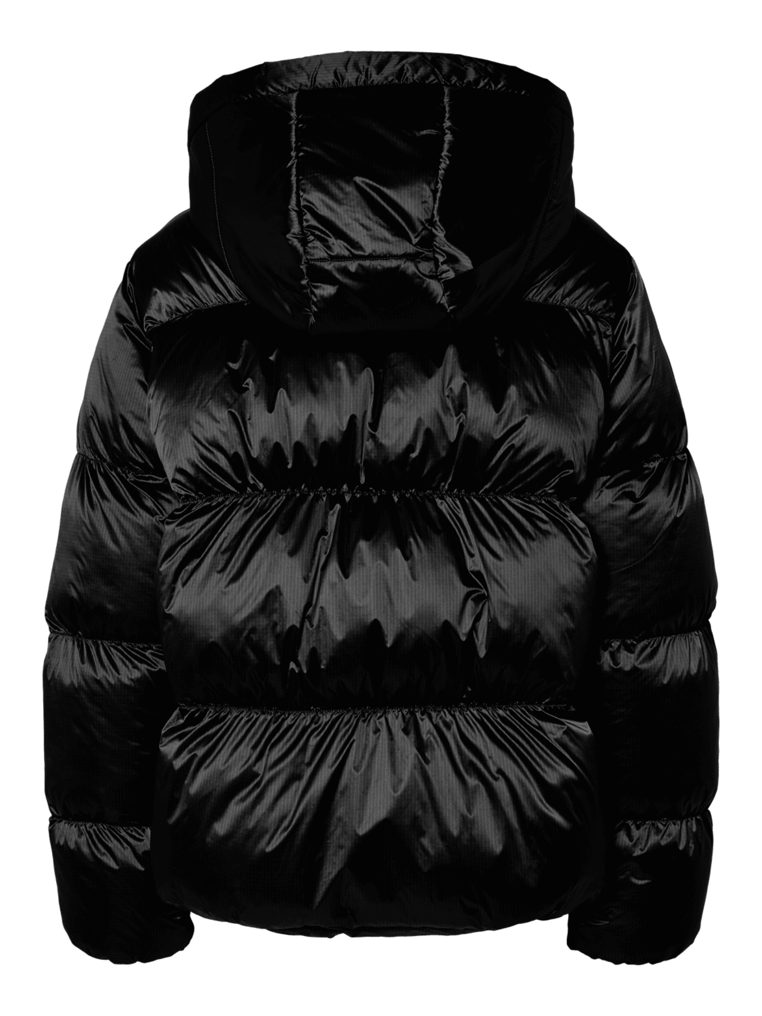 Pieces PCMILLA SHINY PUFFER JACKET HOOD - Winterjas - hot fudge/donkerbruin Pieces PCMILLA SHINY PUFFER JACKET HOOD - Winterjas - hot fudge/donkerbruin