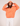 OVERSIZED HOODIE - CORAL ORANGE