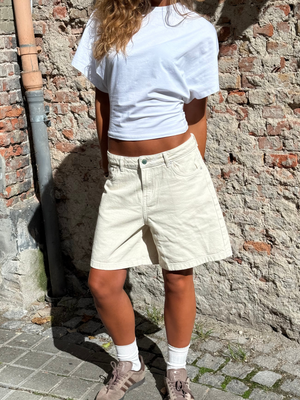 OLIVIA JORTS - OFF WHITE