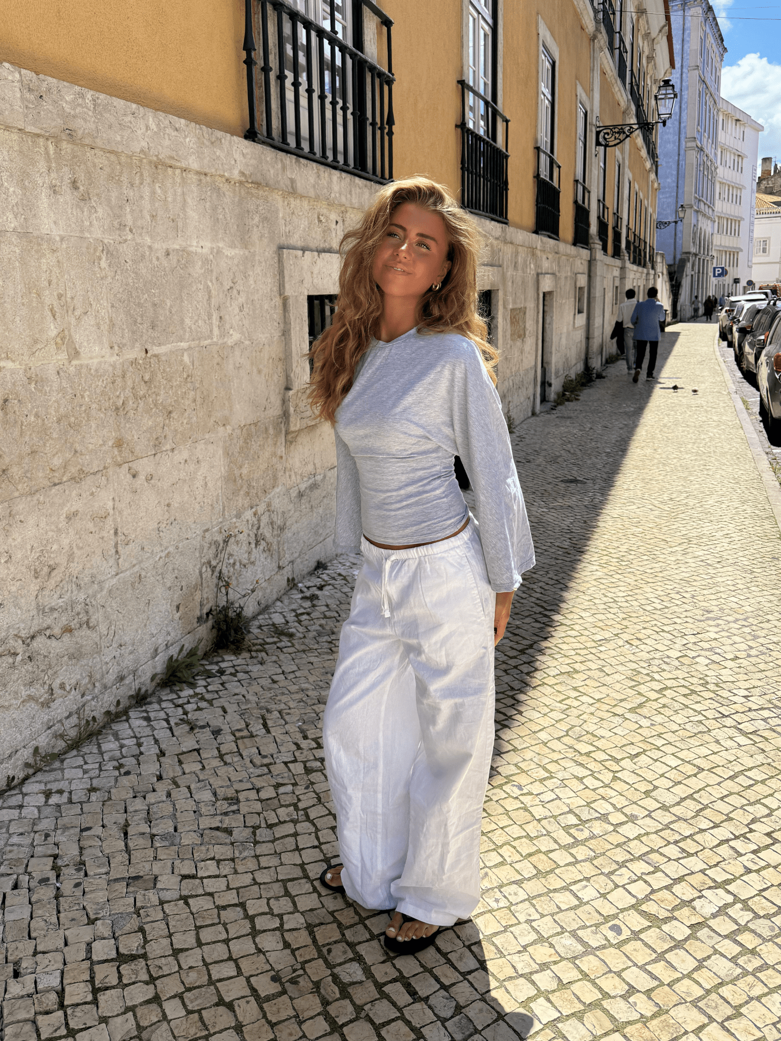 NALA ANGEL TOP - LYSEGRÅ