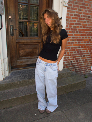 ALMA JEANS - BRIGHT BLUE (MIDWAIST)