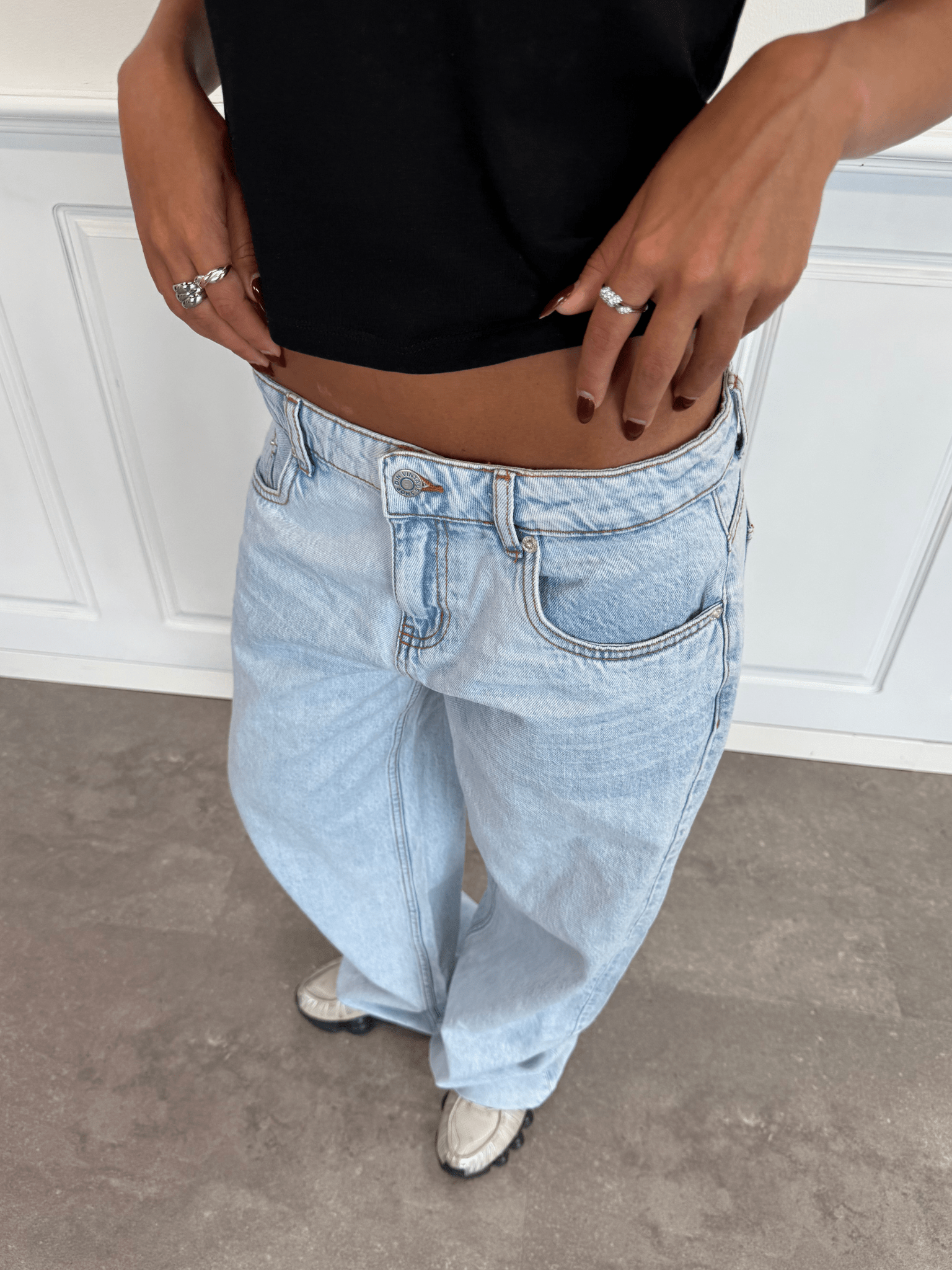ESTHER JEANS - BRIGHT BLUE