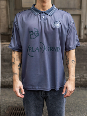 PLAYGRND FOOTBALL JERSEY - GREY