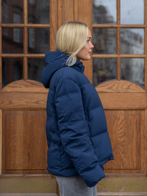 ISA DOWN JACKET - NAVY