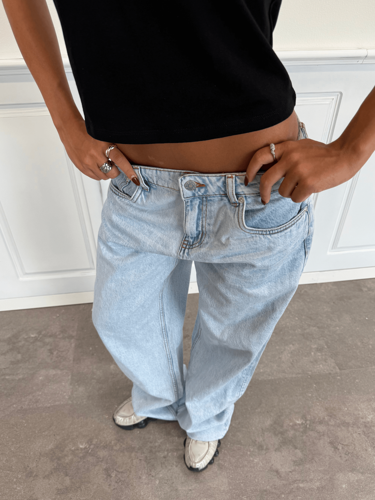 ESTHER JEANS - BRIGHT BLUE