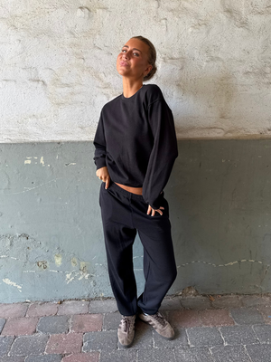 FRUIT SWEATSHIRT - SORT