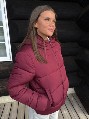 BEE PUFFER JACKET - TAWNEY PORT