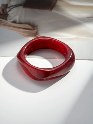 3-PAK ARMBÅND - OFFWHITE/WINE/GREEN