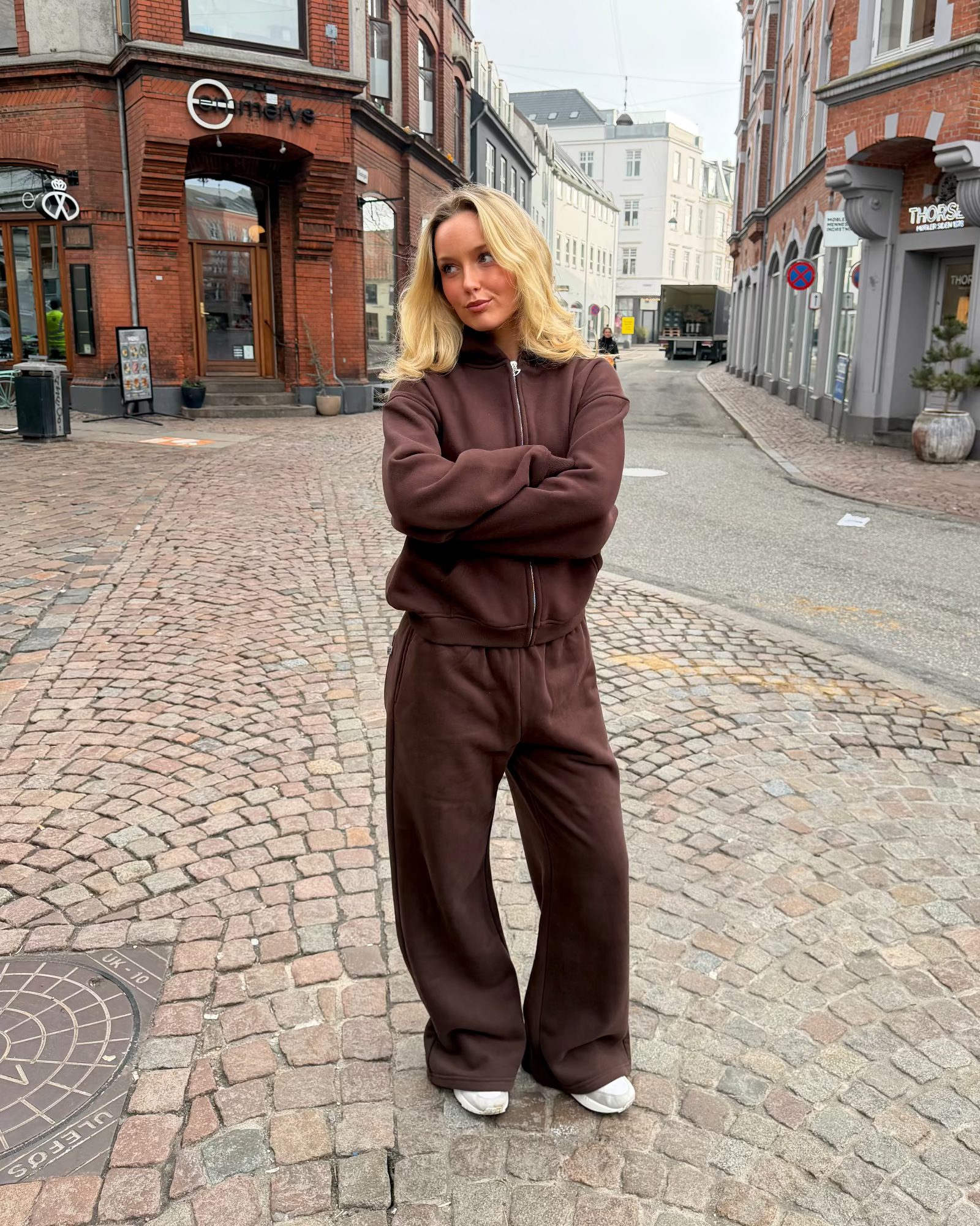 BAGGY-JOPPHOSEN - BRAUN