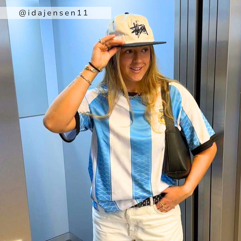 ARGENTINA - FC DVS FODBOLD T-SHIRT