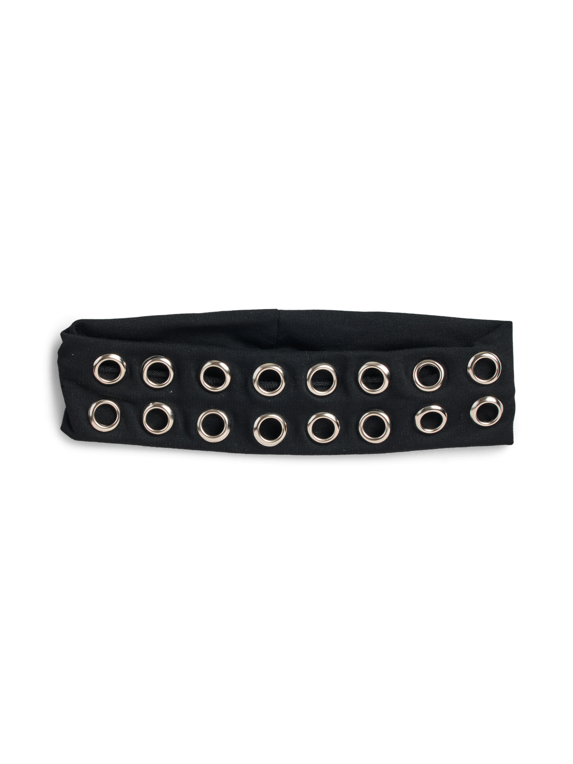 OLINE HAARBAND MIT NIETEN - SCHWARZ