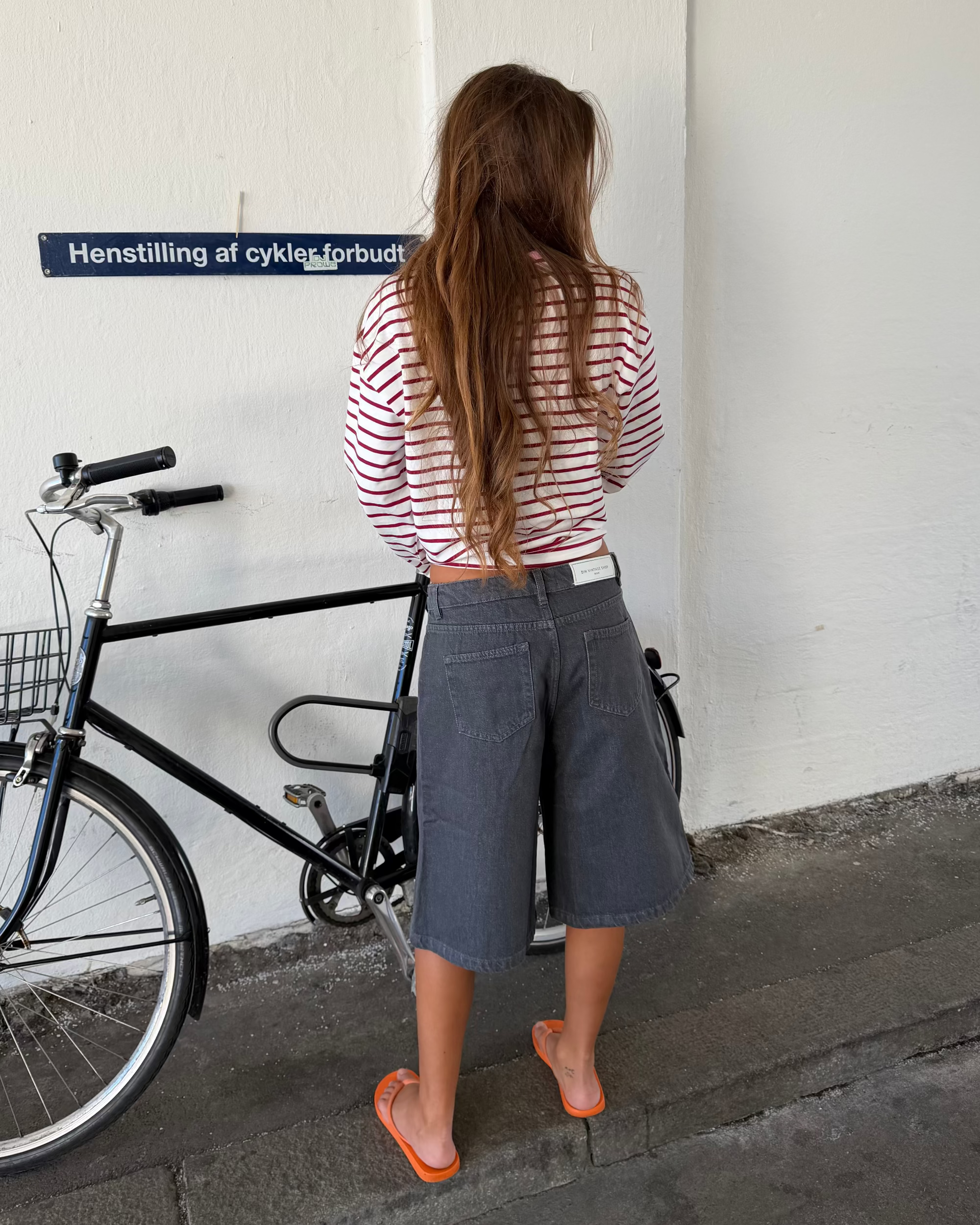 FRIDA JORTS - DARK GREY
