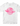 PLANET DISCO (pink), BABY TEE - HVID