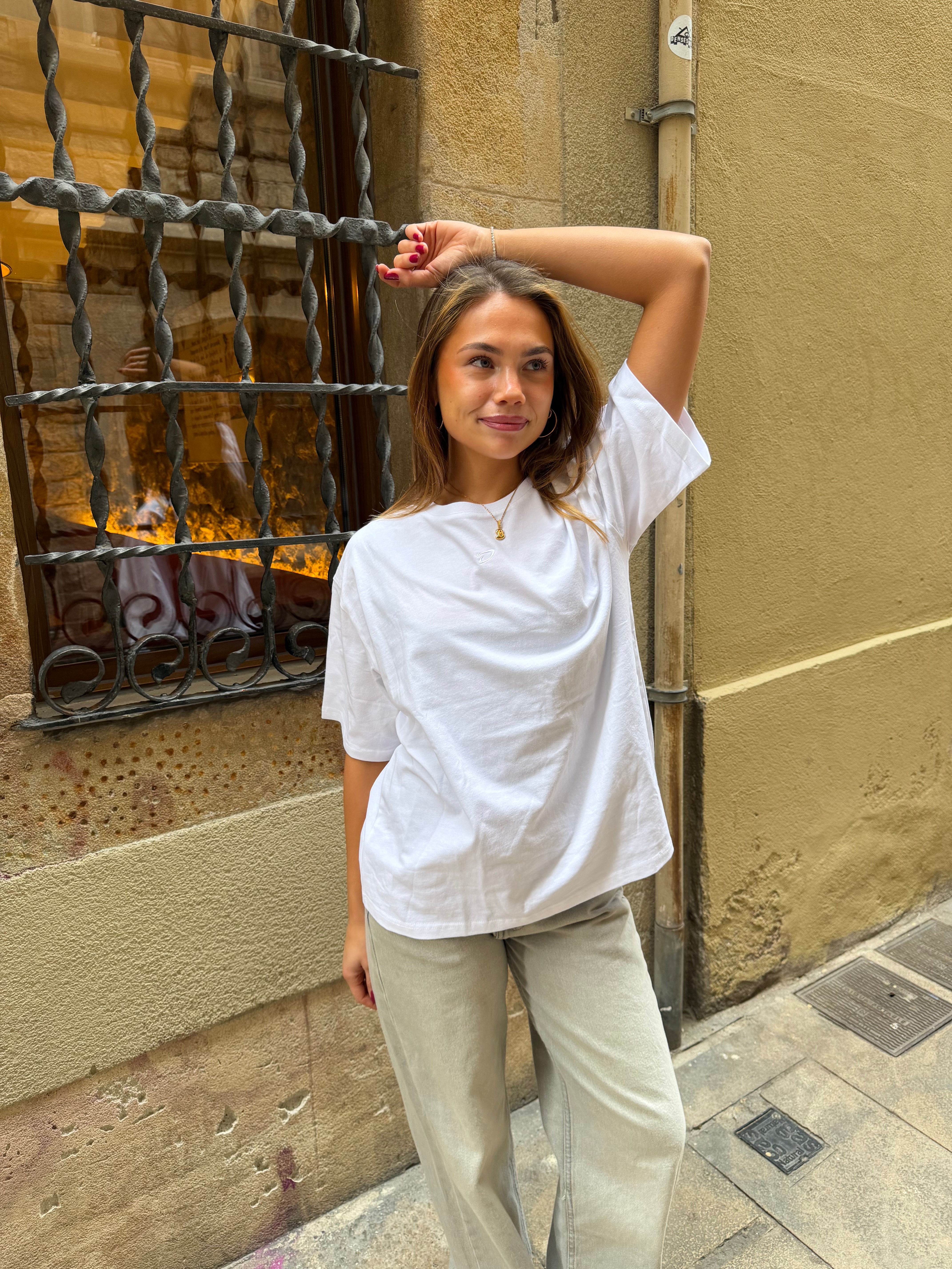 ACE BOXFIT TEE - WHITE