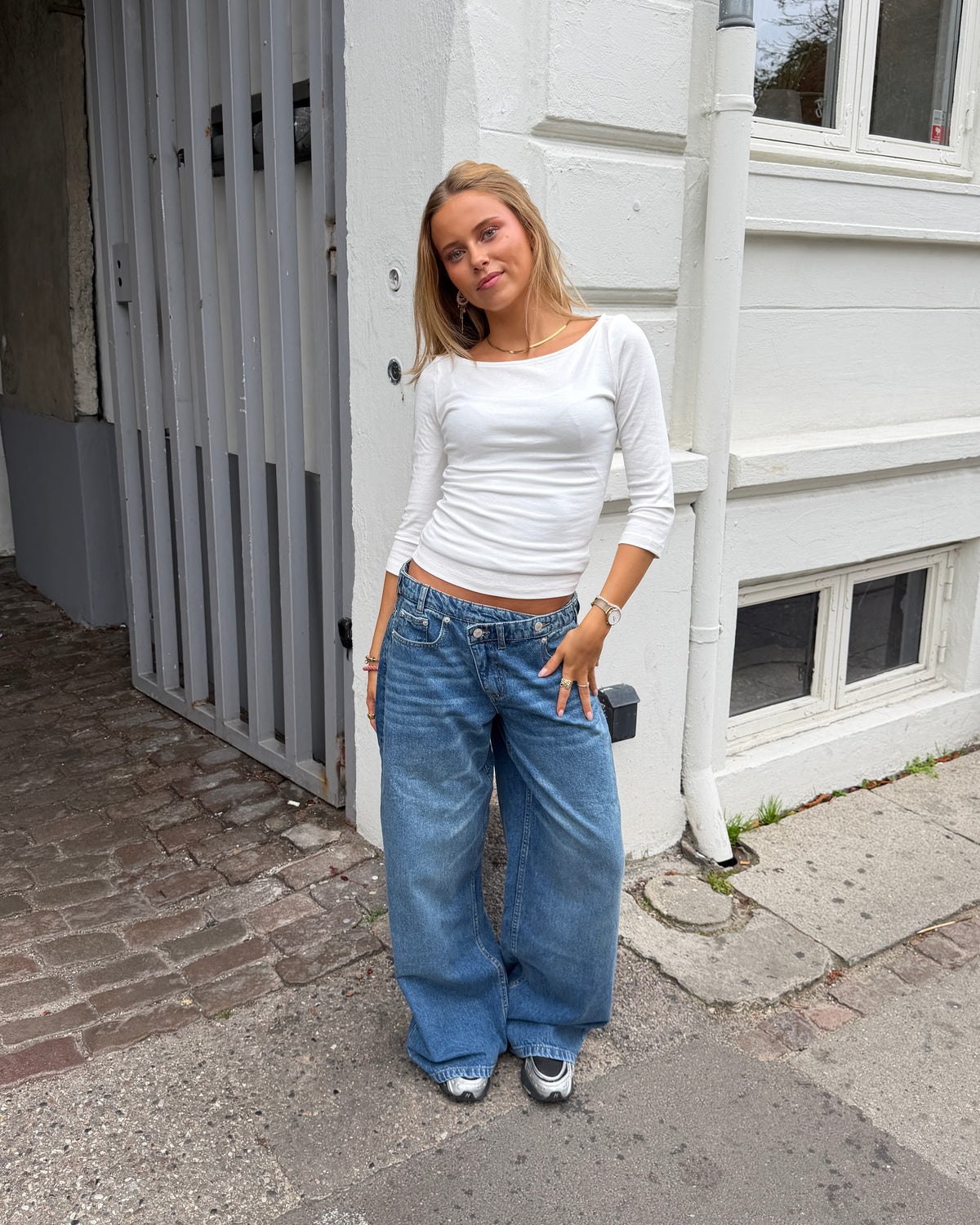 JOSEFINE JEANS - MID BLUE - Dinvintageshop